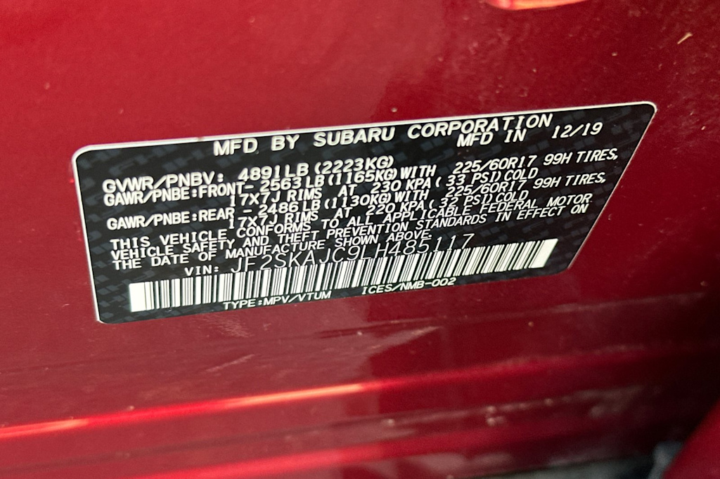 Thumbnail: 2020 Subaru Forester - 16