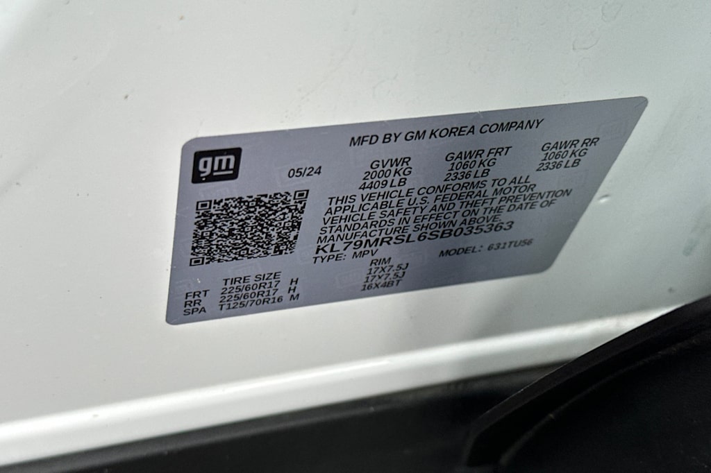 Thumbnail: 2025 Chevrolet TrailBlazer - 17