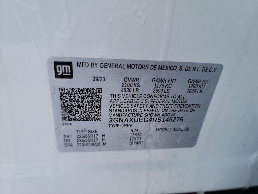 Thumbnail: 2024 Chevrolet Equinox - 16