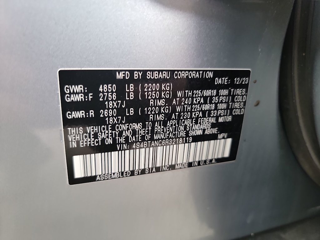 2024 Subaru Outback Limited 18