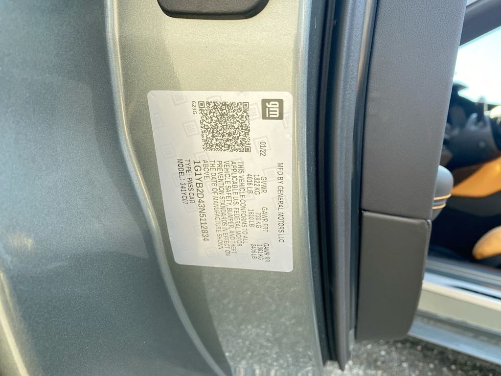 2022 Chevrolet Corvette 2LT 18