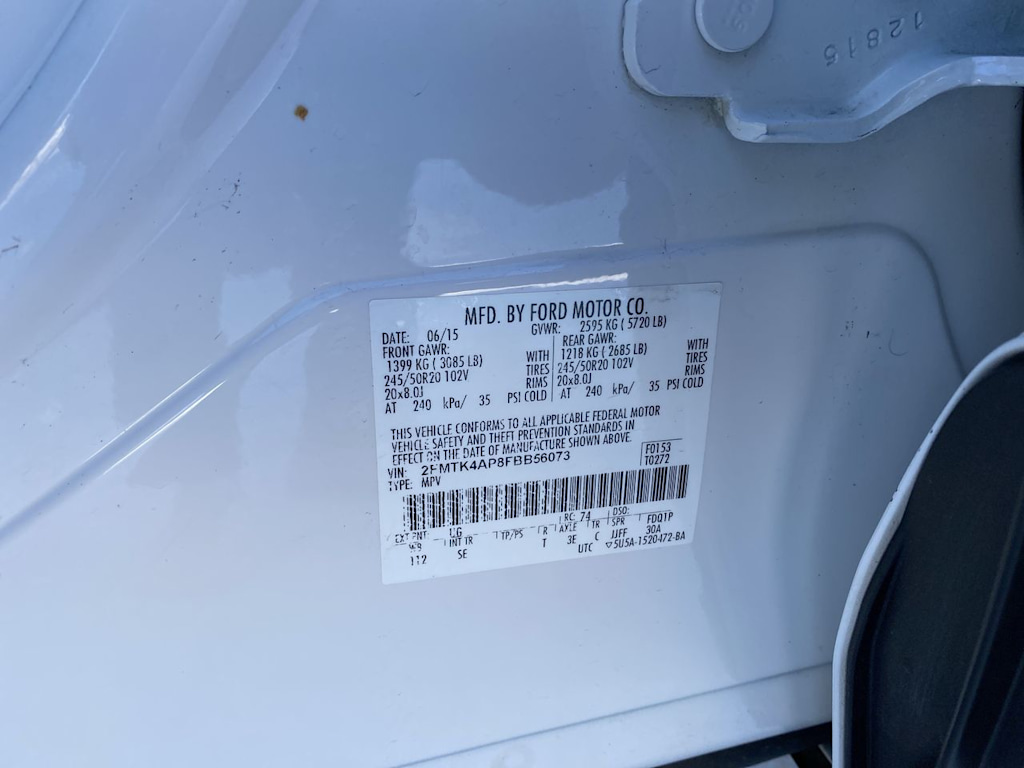 Thumbnail: 2015 Ford Edge - 19