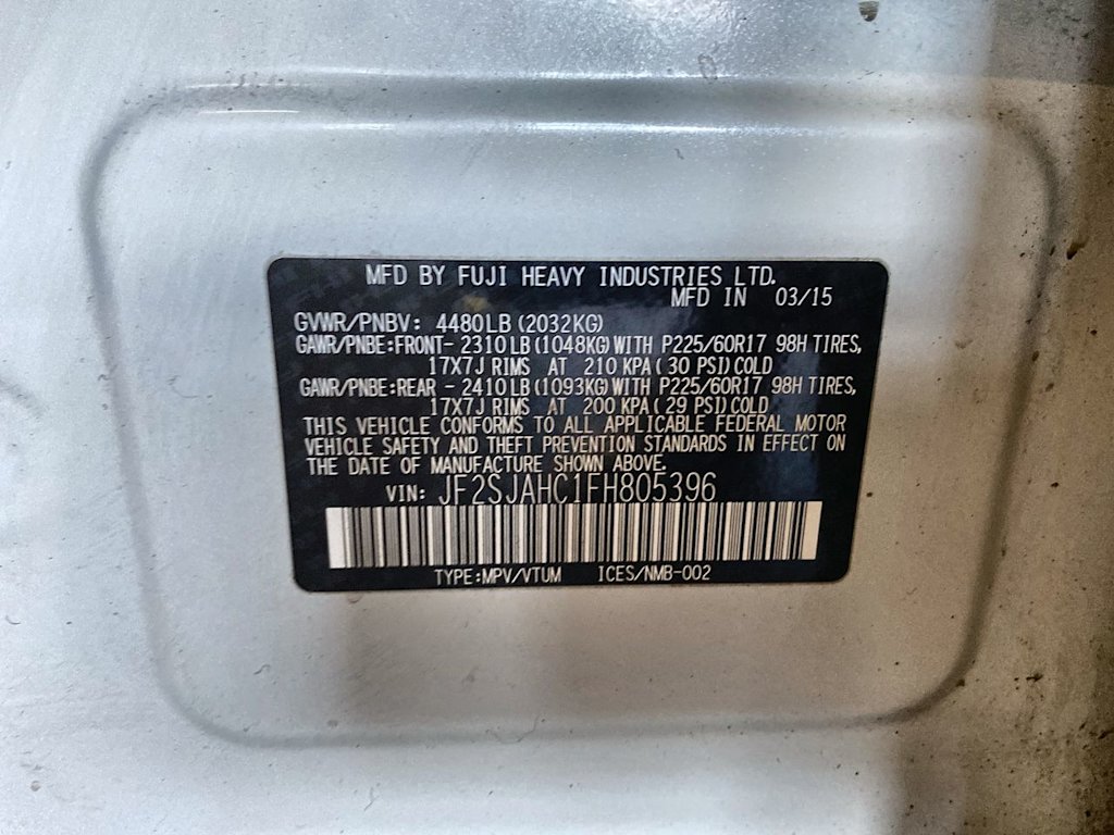 Thumbnail: 2015 Subaru Forester - 18