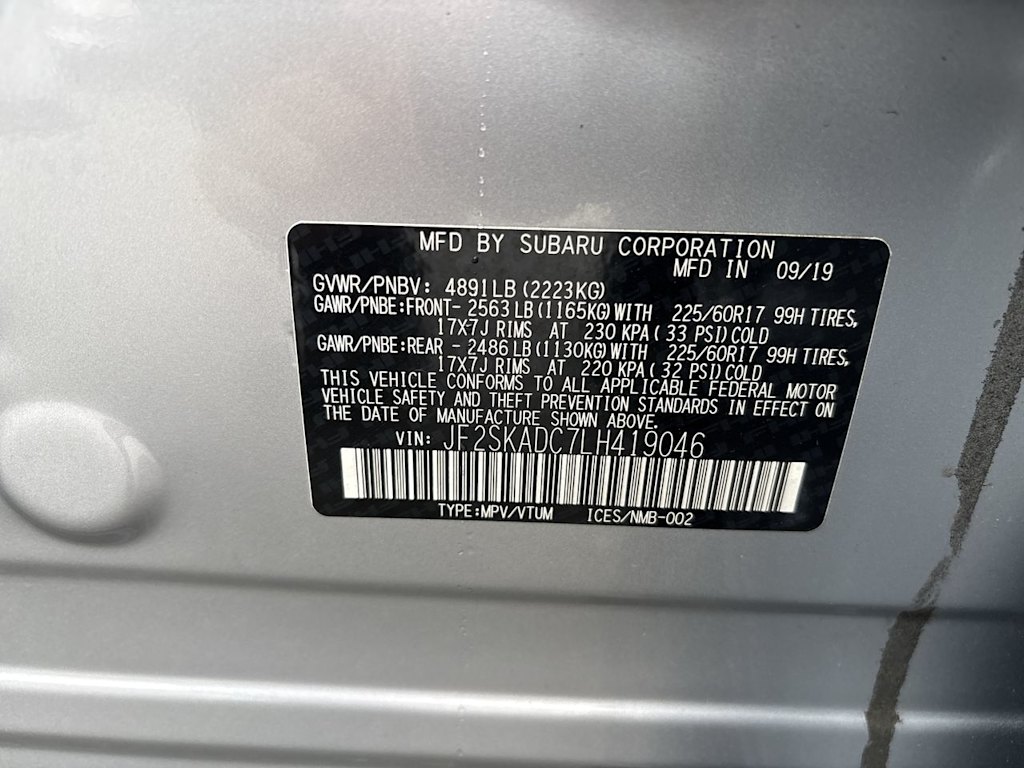 Thumbnail: 2020 Subaru Forester - 17