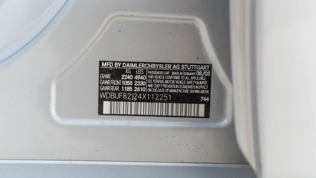 Thumbnail: 2004 Mercedes-Benz E-Class - 20