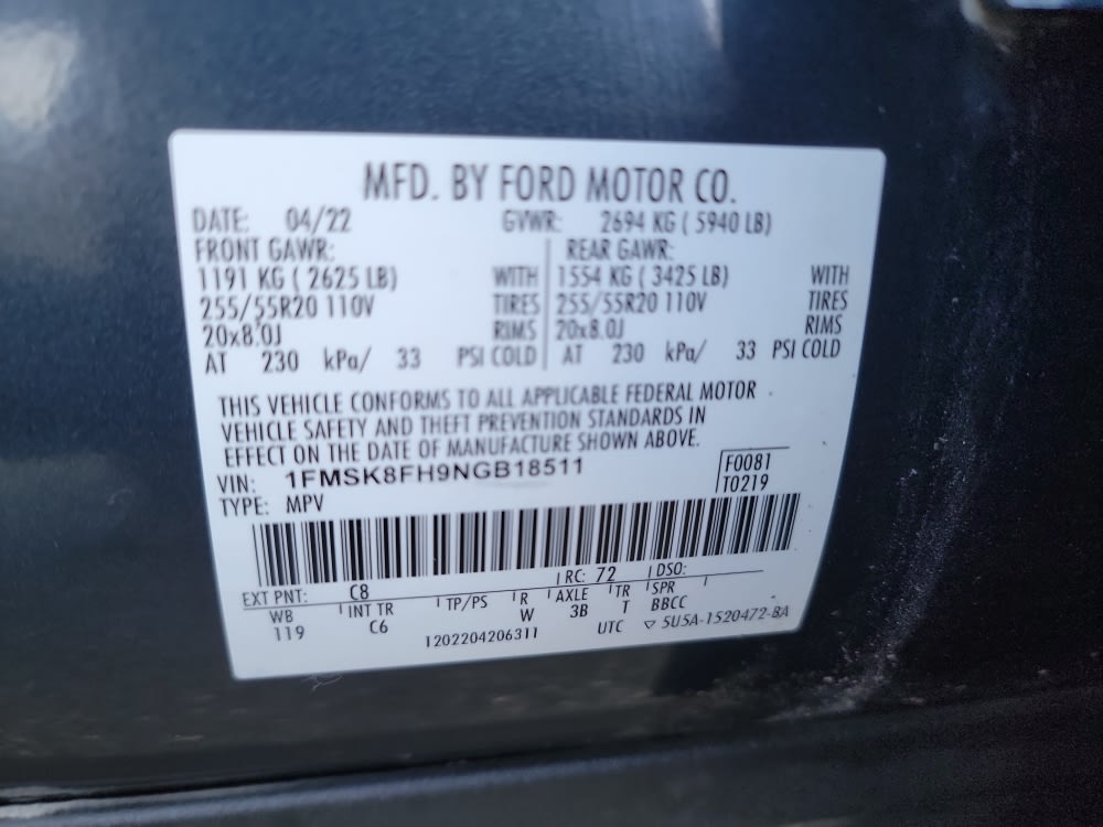 Thumbnail: 2022 Ford Explorer - 18