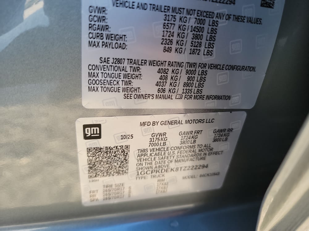 Thumbnail: 2026 Chevrolet Silverado 1500 - 16