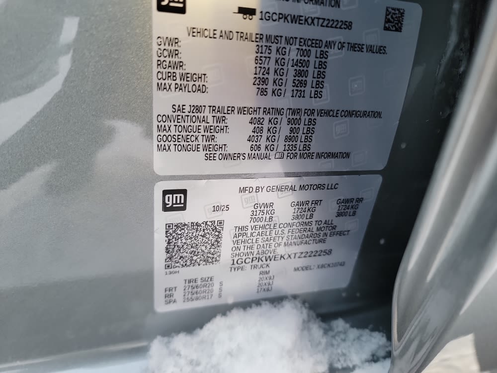 Thumbnail: 2026 Chevrolet Silverado 1500 - 16