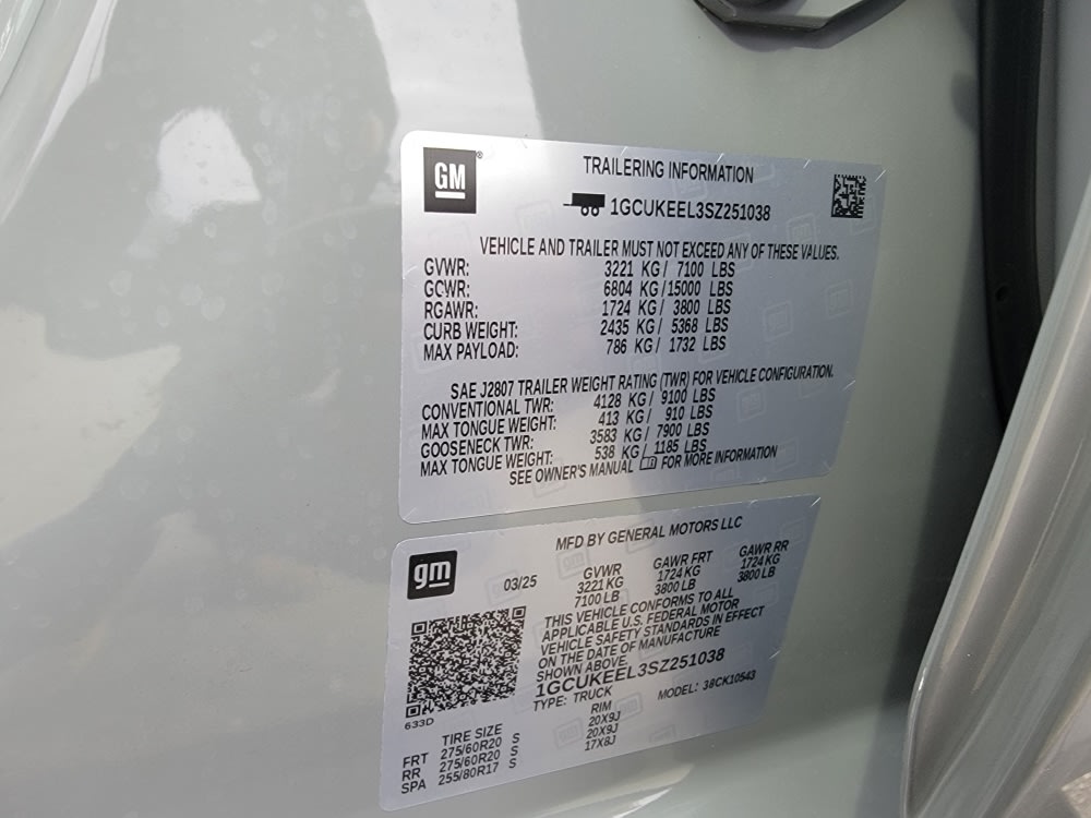 Thumbnail: 2025 Chevrolet Silverado 1500 - 18