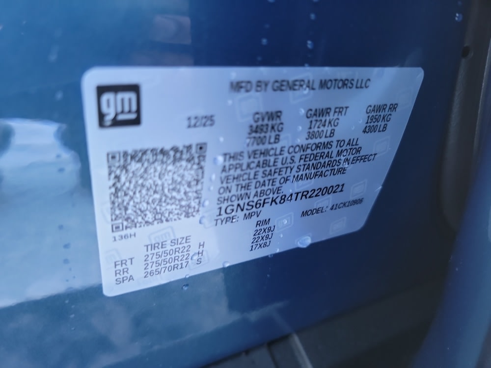 Thumbnail: 2026 Chevrolet Suburban - 16