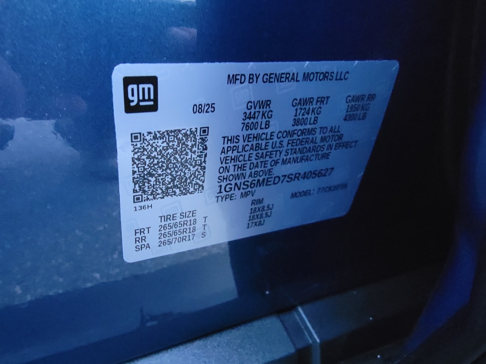 Thumbnail: 2025 Chevrolet Tahoe - 17