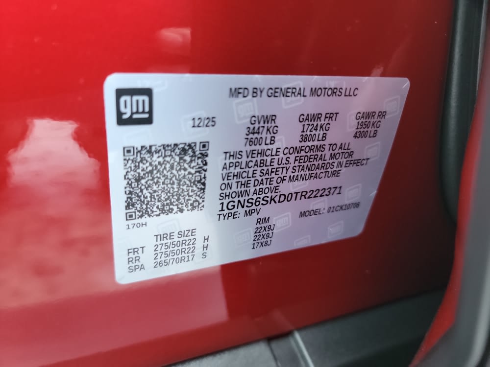 Thumbnail: 2026 Chevrolet Tahoe - 17