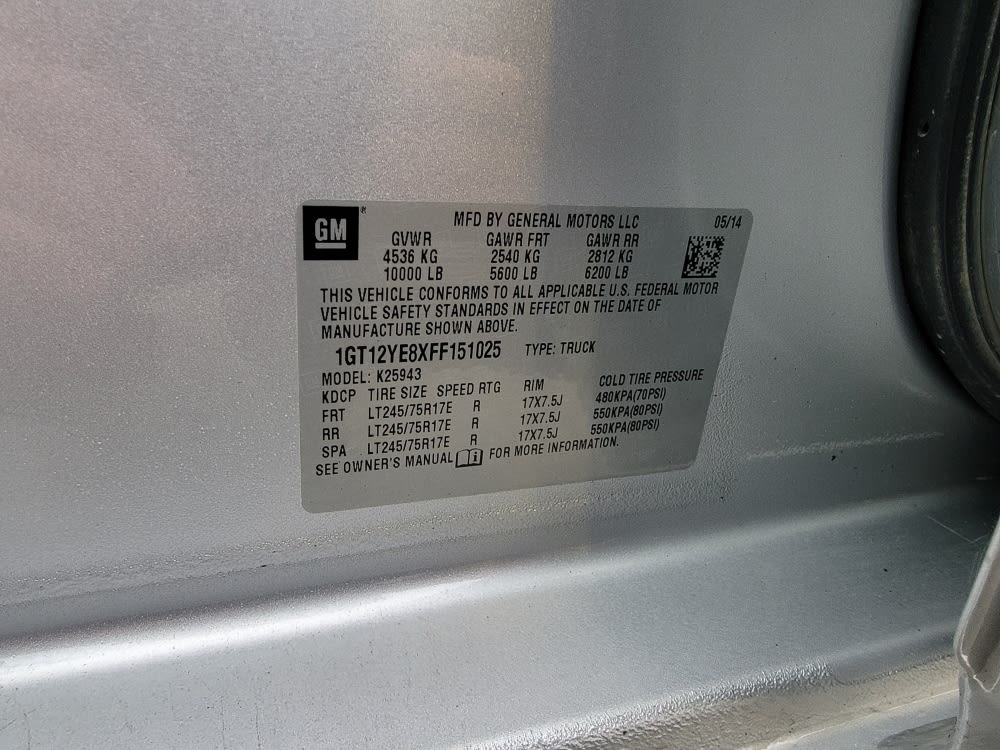 Thumbnail: 2015 GMC Sierra 2500 - 17