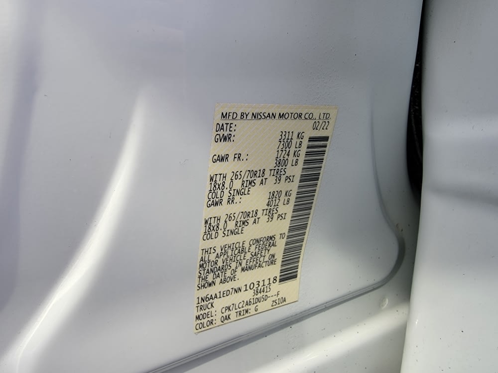 Thumbnail: 2022 Nissan Titan - 16