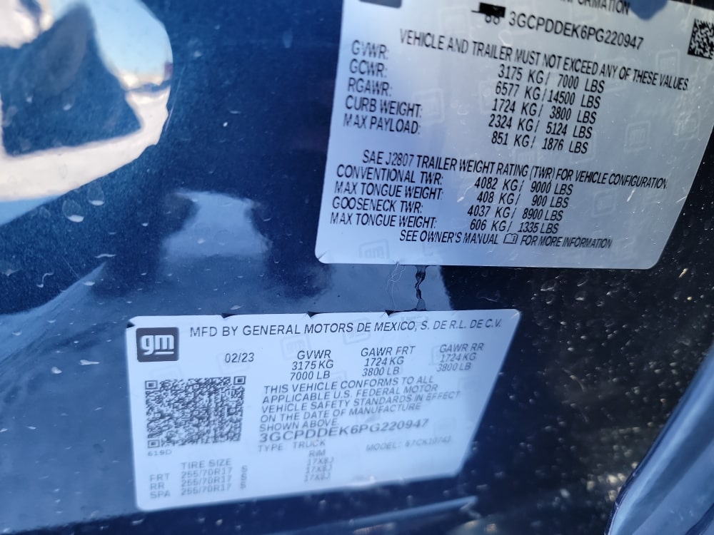 Thumbnail: 2023 Chevrolet Silverado 1500 - 16