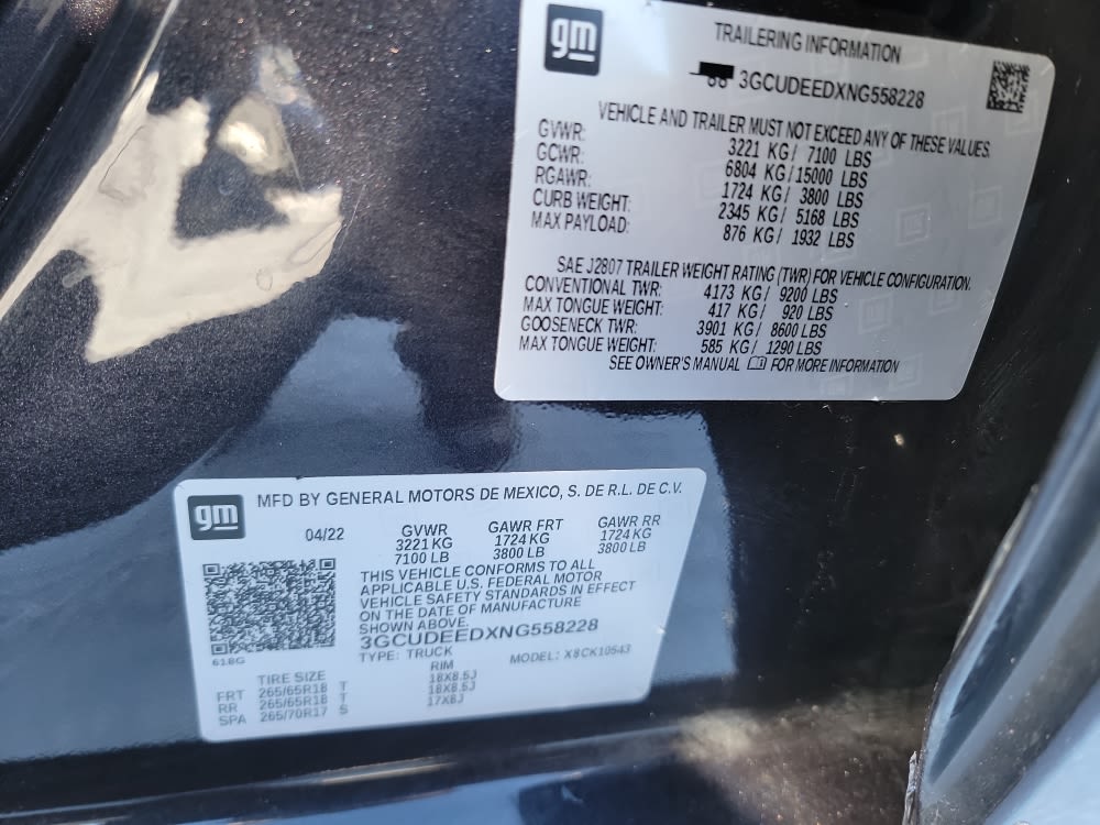 Thumbnail: 2022 Chevrolet Silverado 1500 - 16