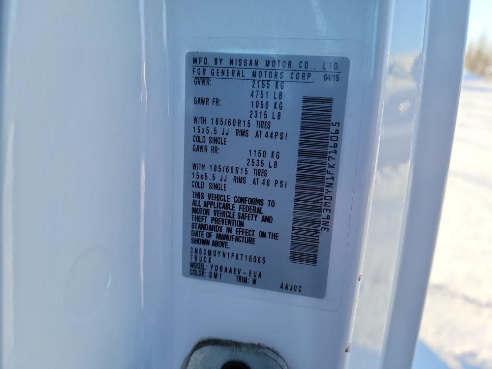 Thumbnail: 2015 Chevrolet City Express - 16