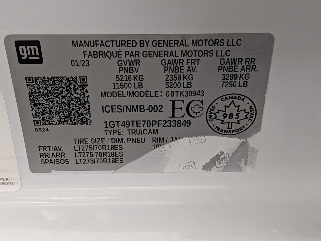 Thumbnail: 2023 GMC Sierra 3500 - 20