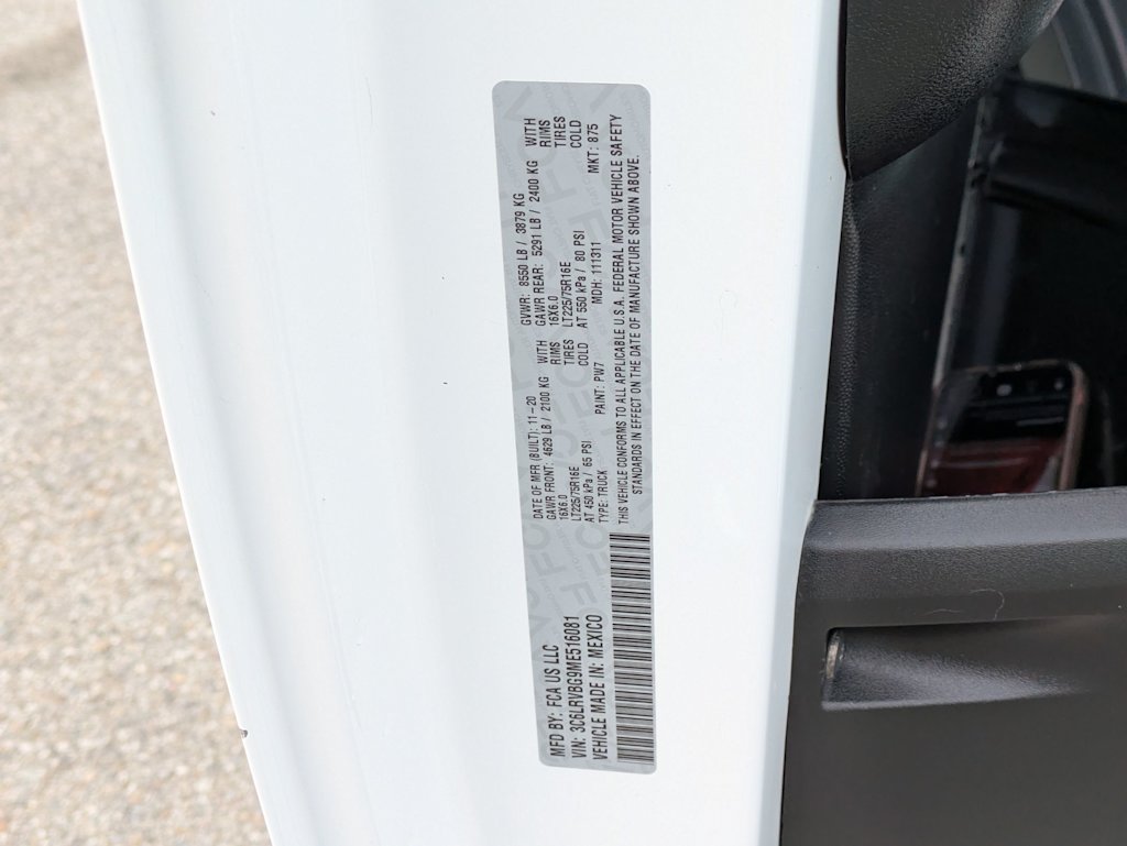 Thumbnail: 2021 RAM ProMaster - 18
