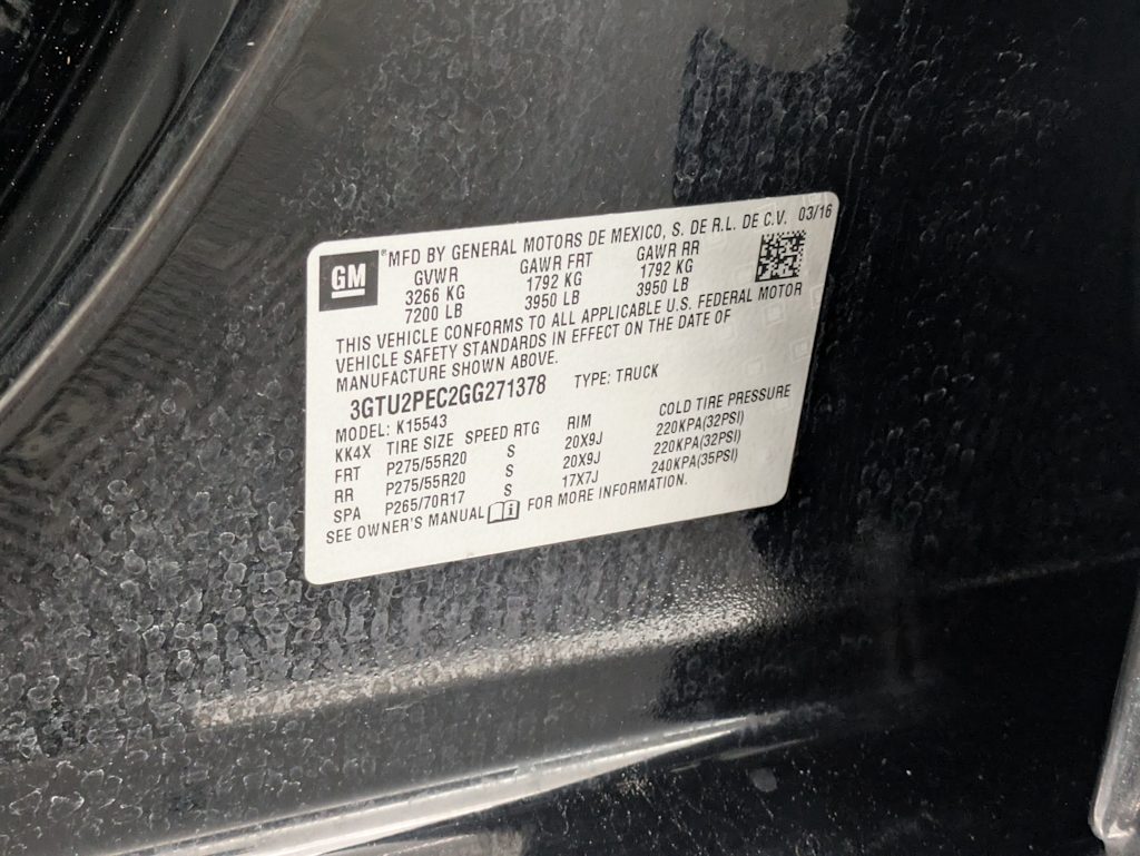 Thumbnail: 2016 GMC Sierra 1500 - 18
