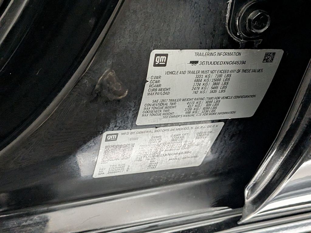 Thumbnail: 2022 GMC Sierra 1500 - 38