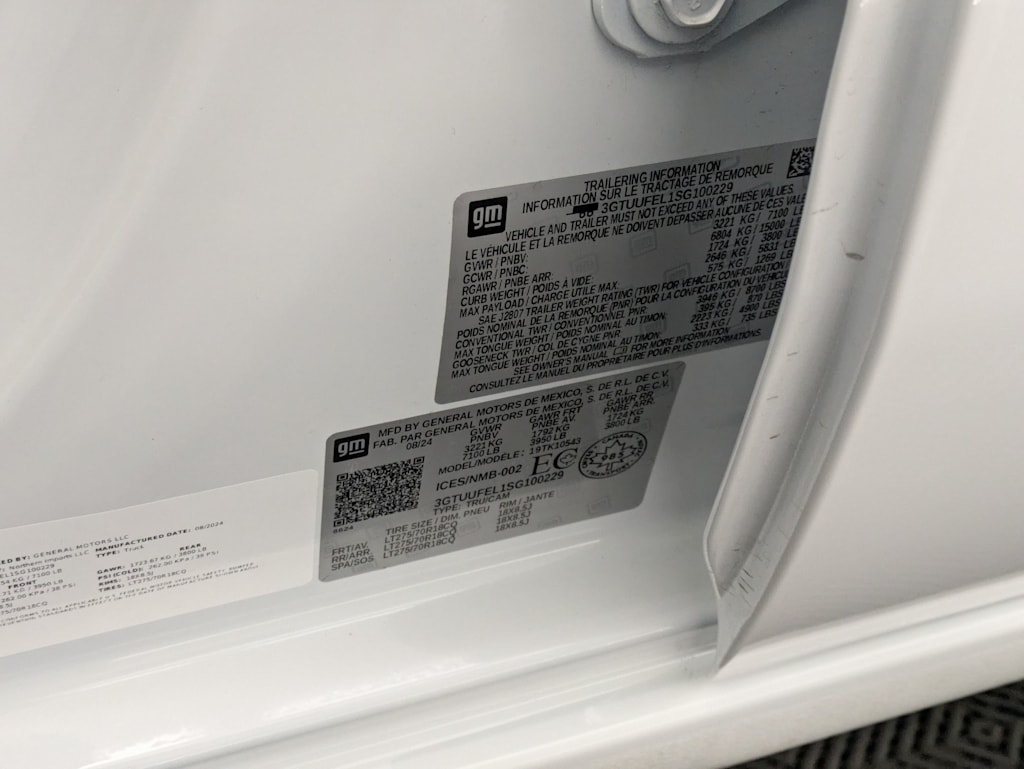 2025 GMC Sierra 1500 AT4X 19