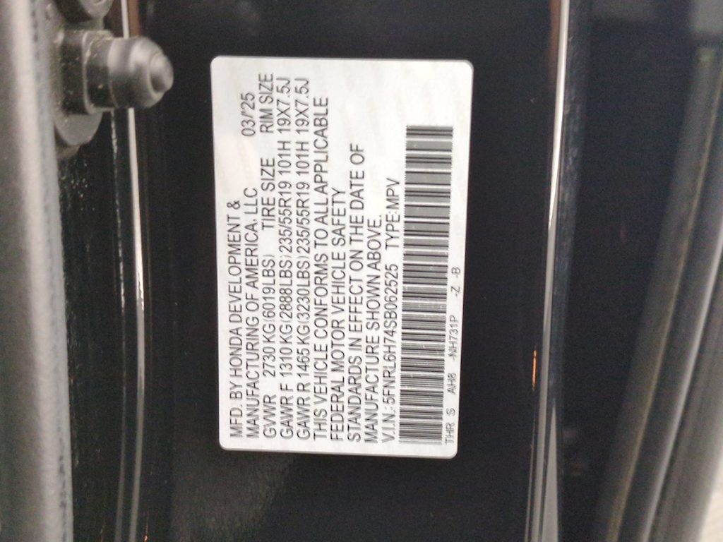 Thumbnail: 2025 Honda Odyssey - 19