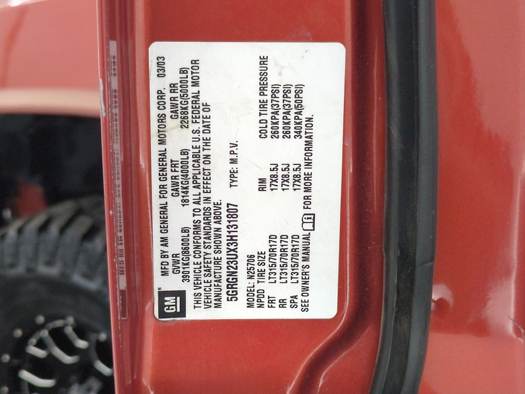 Thumbnail: 2003 Hummer H2 - 19