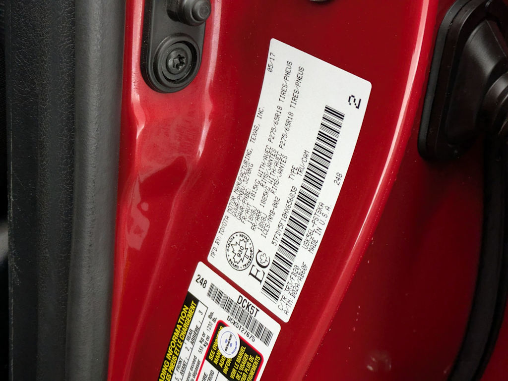 2017 Toyota Tundra SR5 20