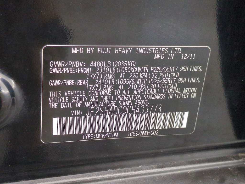 Thumbnail: 2012 Subaru Forester - 19