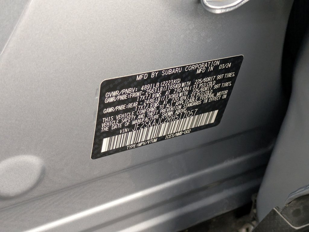 2024 Subaru Forester Wilderness 20