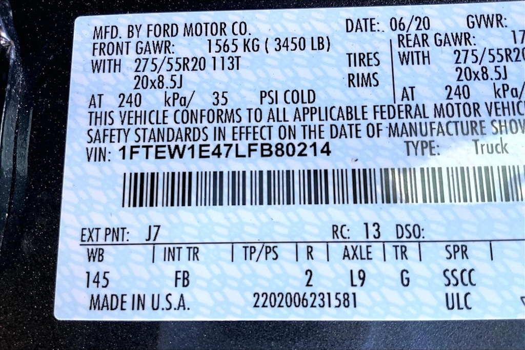 Thumbnail: 2020 Ford F-150 - 16