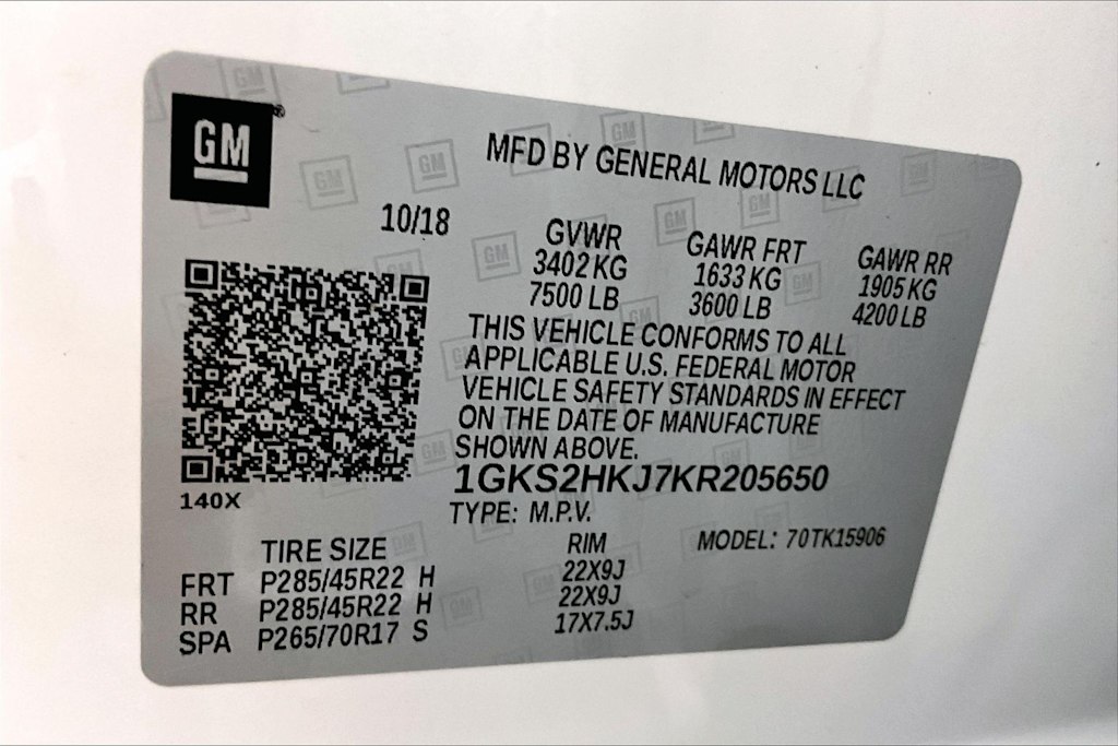 Thumbnail: 2019 GMC Yukon XL - 21