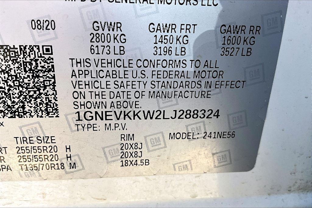 Thumbnail: 2020 Chevrolet Traverse - 19