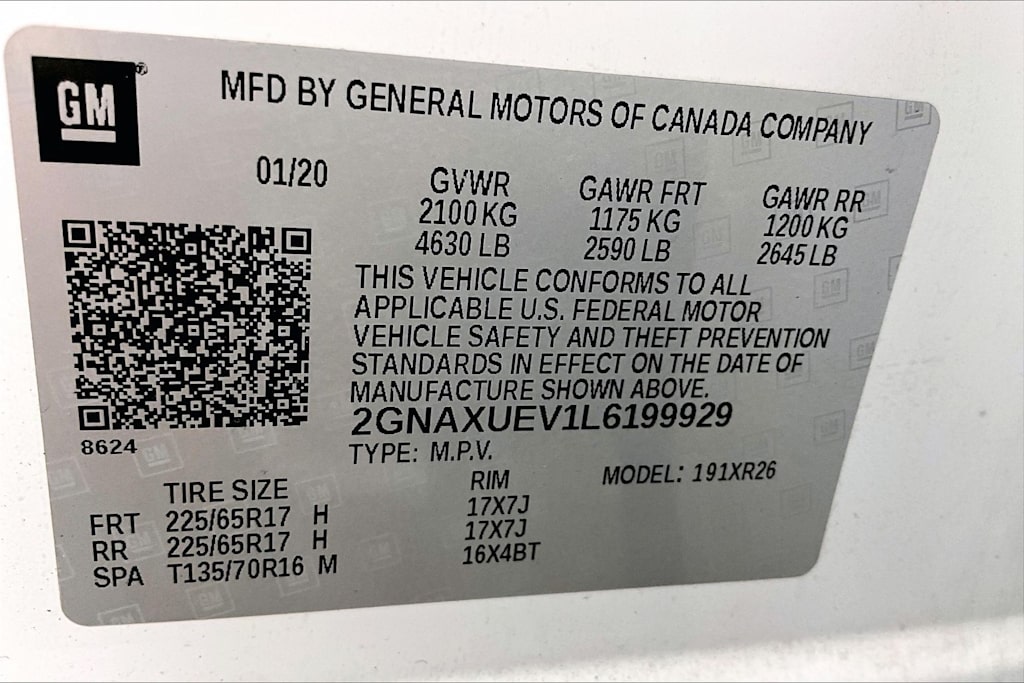 Thumbnail: 2020 Chevrolet Equinox - 21