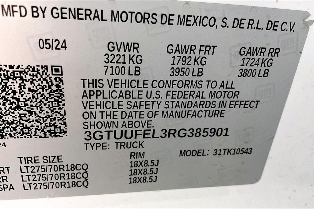 Thumbnail: 2024 GMC Sierra 1500 - 19
