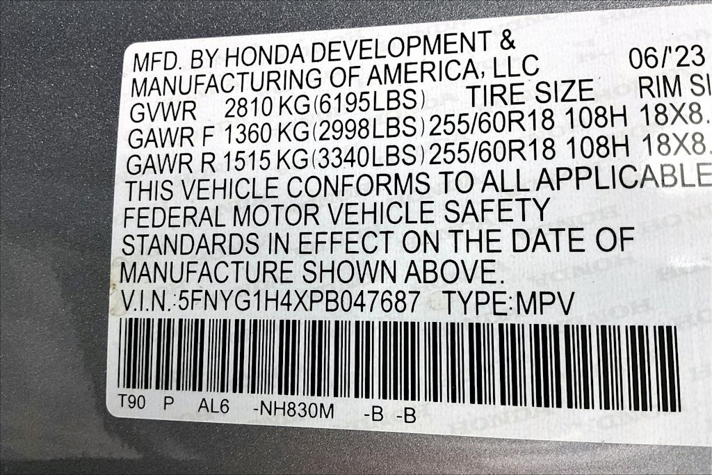 Thumbnail: 2023 Honda Pilot - 20