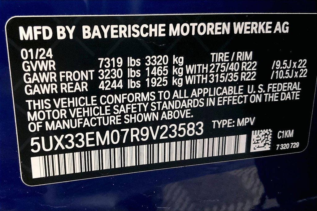 Thumbnail: 2024 BMW X7 - 20