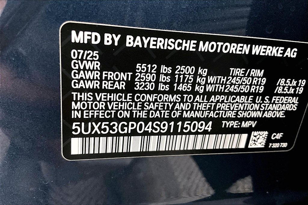 Thumbnail: 2025 BMW X3 - 20