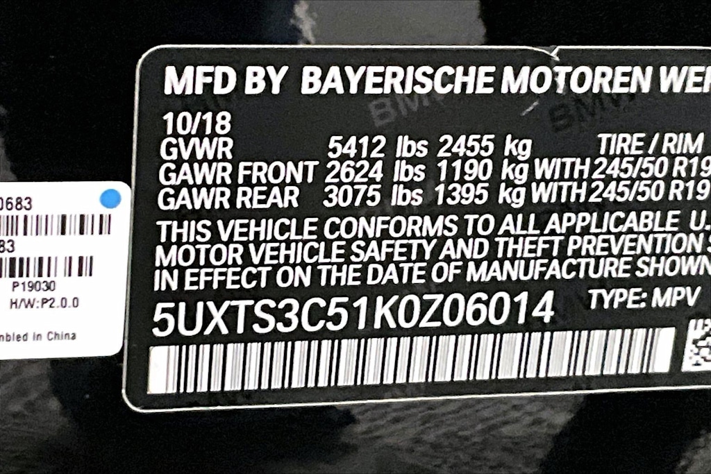 Thumbnail: 2019 BMW X3 - 21