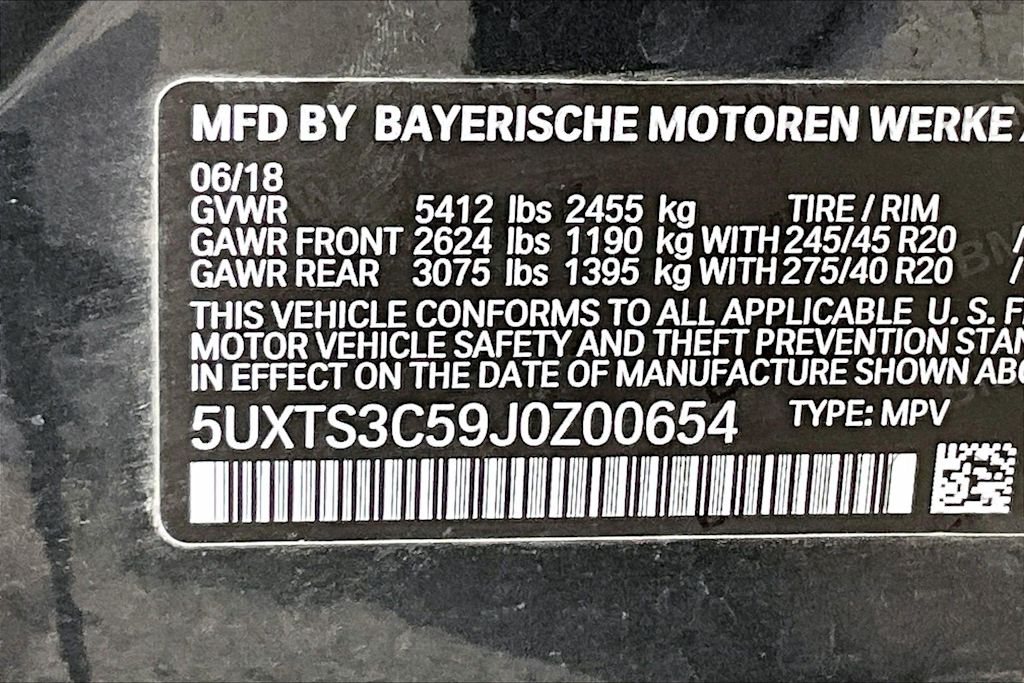 Thumbnail: 2018 BMW X3 - 18