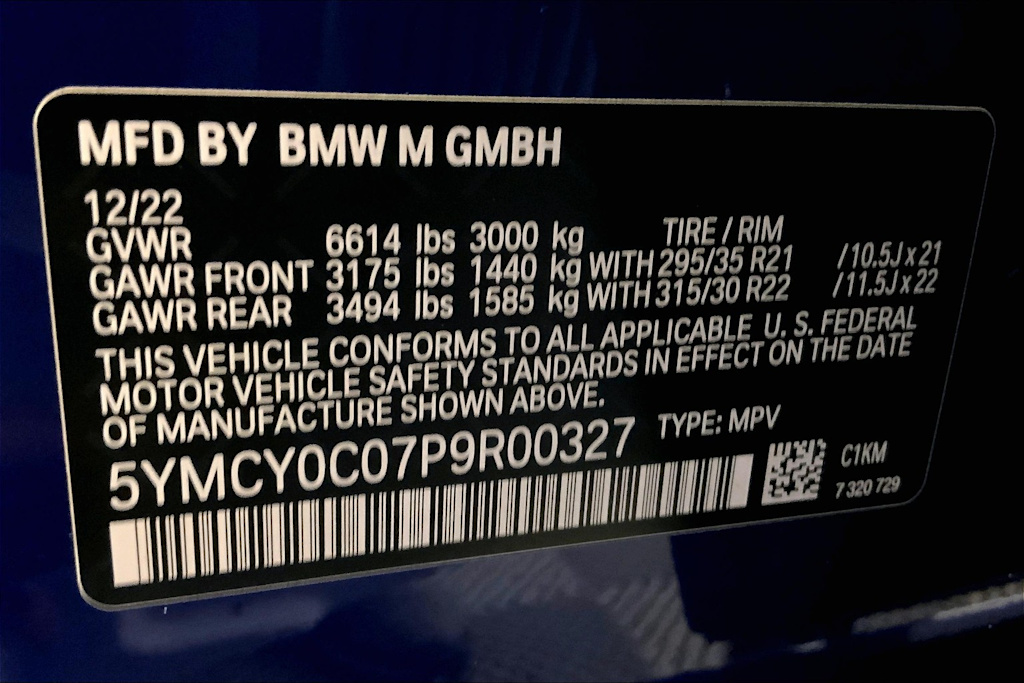 2023 BMW X6 M 20