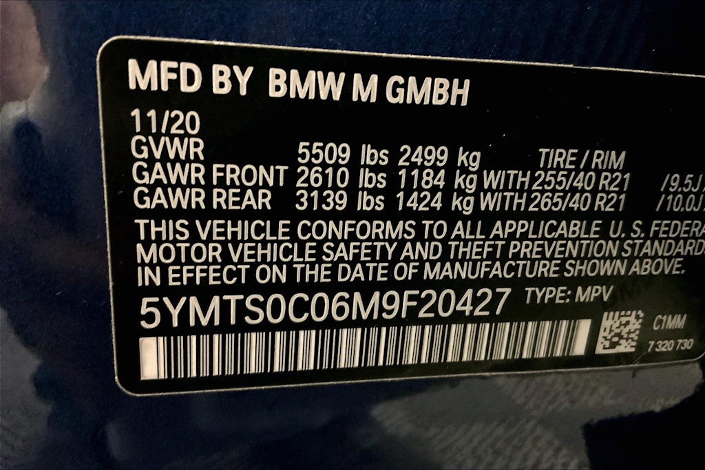 2021 BMW X3 M 21