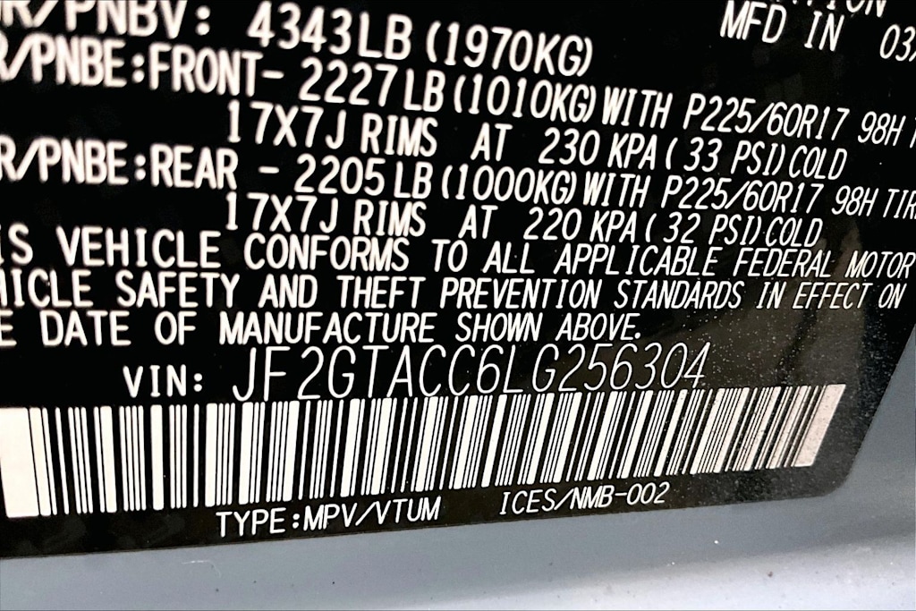 Thumbnail: 2020 Subaru Crosstrek - 21