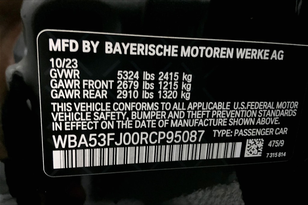 2024 BMW 5 Series 530i xDrive 20