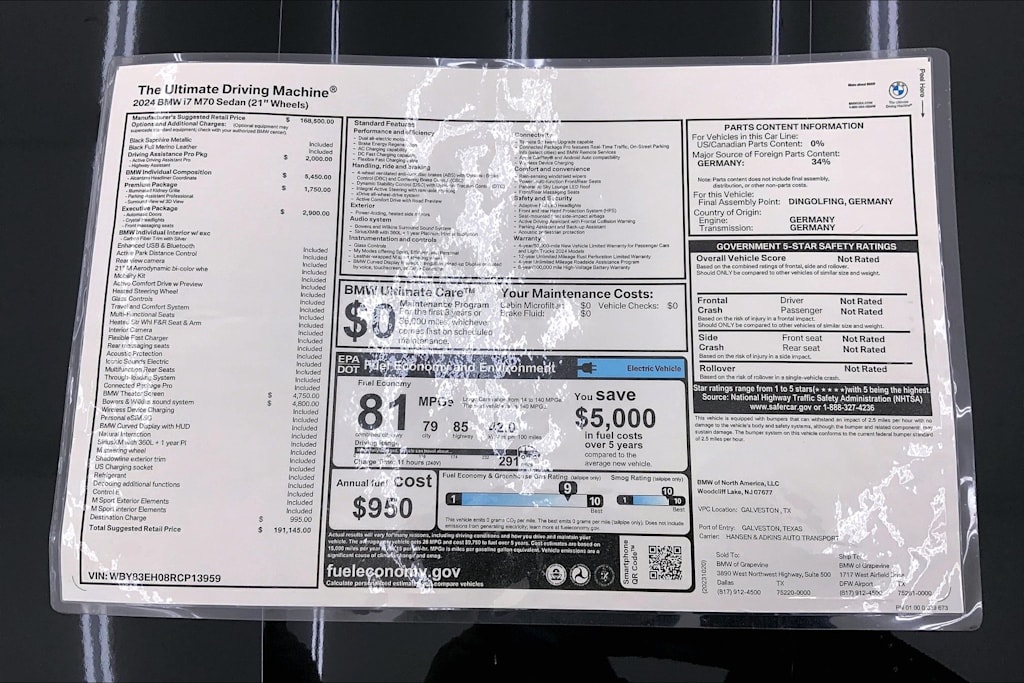Thumbnail: 2024 BMW i7 - 24