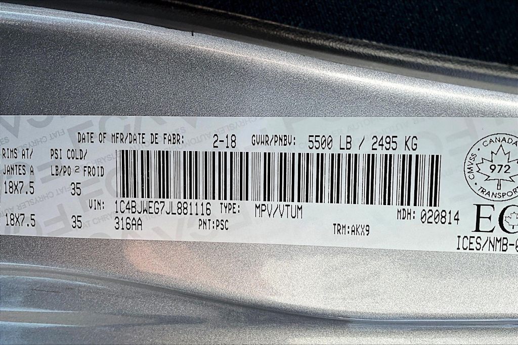 Thumbnail: 2018 Jeep Wrangler - 20