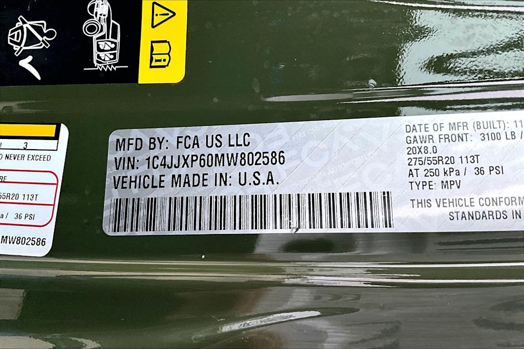 Thumbnail: 2021 Jeep Wrangler - 20