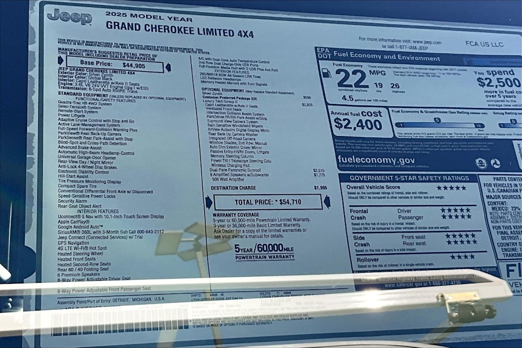 Thumbnail: 2025 Jeep Grand Cherokee - 20