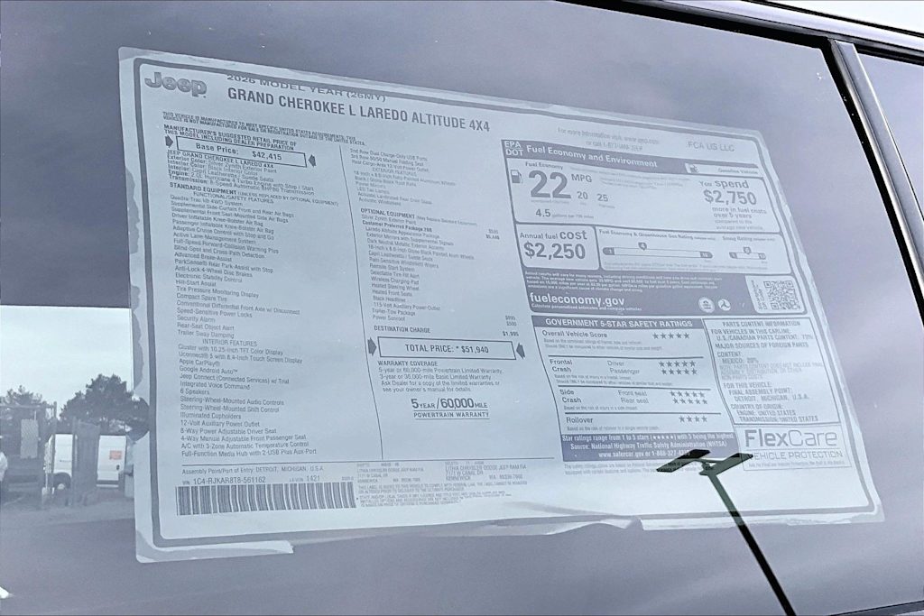 Thumbnail: 2026 Jeep Grand Cherokee L - 16